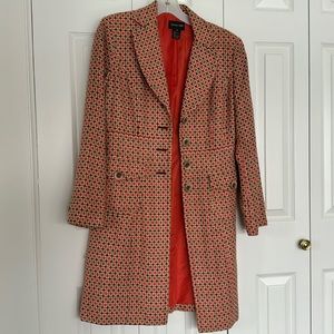 Long blazer, coat, size 6